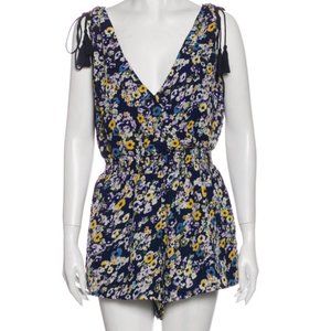Cupcakes and Cashmere Floral Romper Small